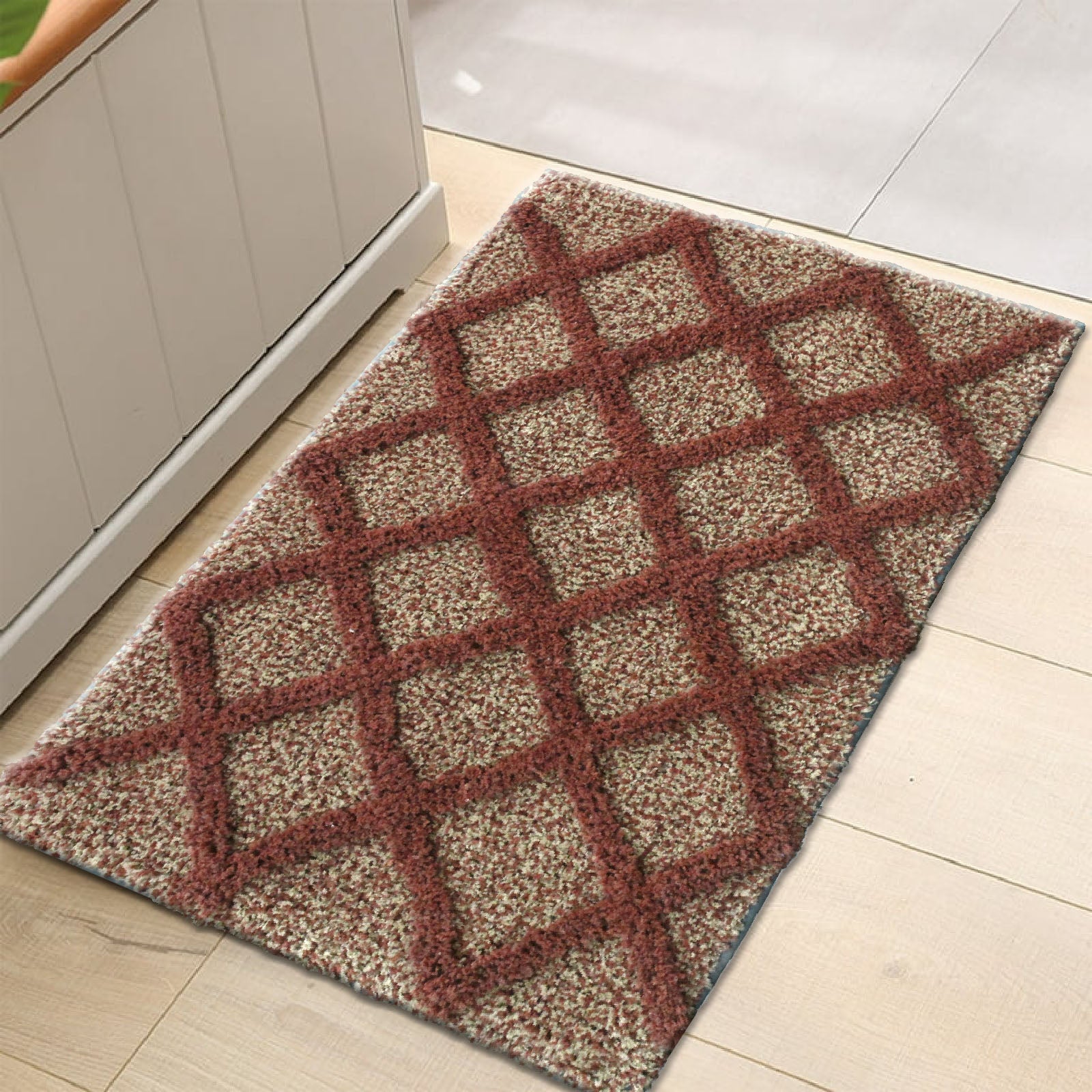 Dark Brown Bathroom Door mat