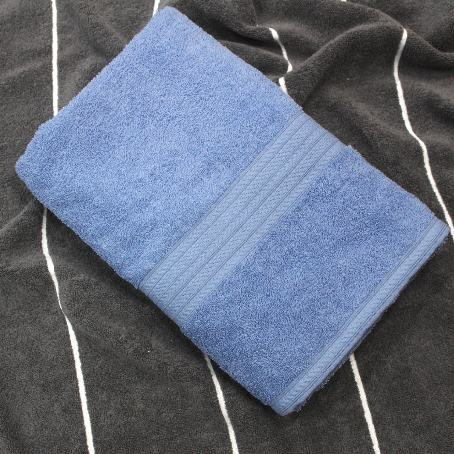 Blue Bath Towel