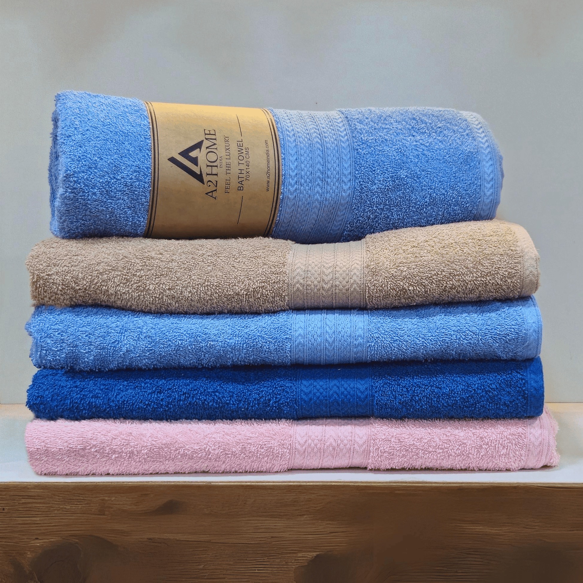 Soft Aloe Vera Infused Bath towels